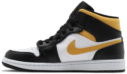 Air Jordan 1 Mid GS  "Black University Gold"