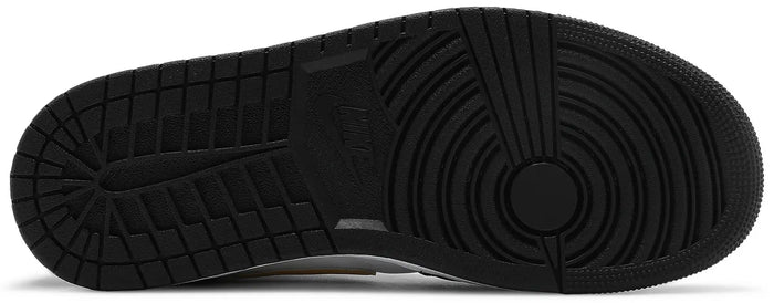 Air Jordan 1 Mid GS  "Black University Gold"