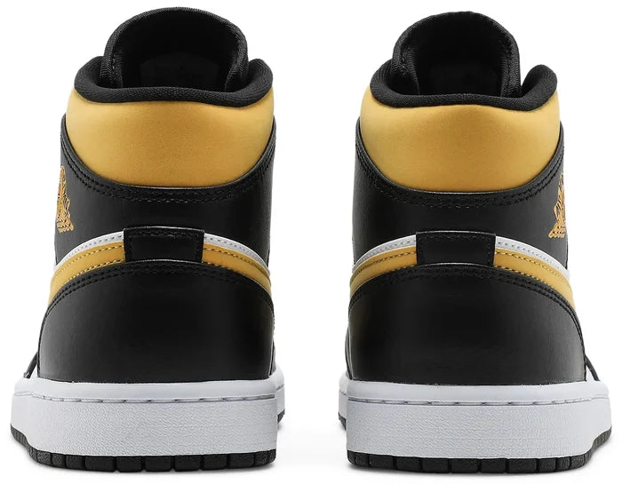Air Jordan 1 Mid GS  "Black University Gold"