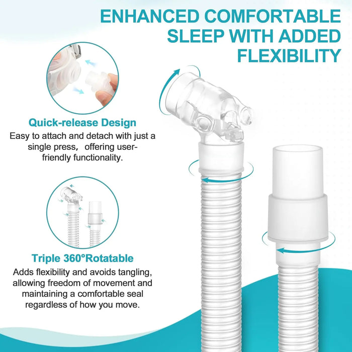 Airfit F40 - Frame & Swivel Tubing Combo for F40 Full Face Mask Respure