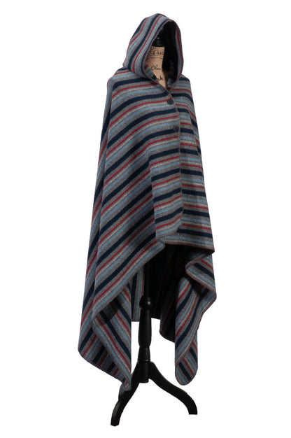 Alpine Stripe Hooded Throw
