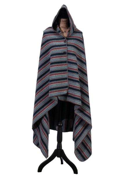 Alpine Stripe Hooded Throw