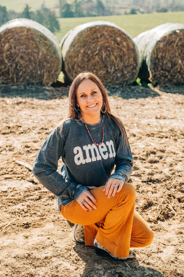 Amen long sleeve pullover