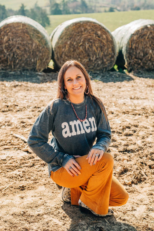 Amen long sleeve pullover