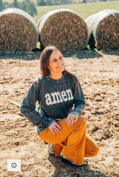 Amen long sleeve pullover
