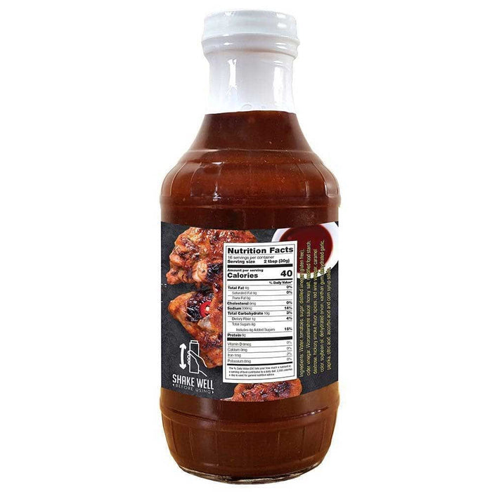 Angi's Barbecue Sauce | 18 oz | Gluten Free | Brenmar