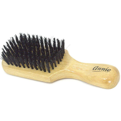 Annie Hard Club Brush Boar & Nylon Bristle, Light Brown