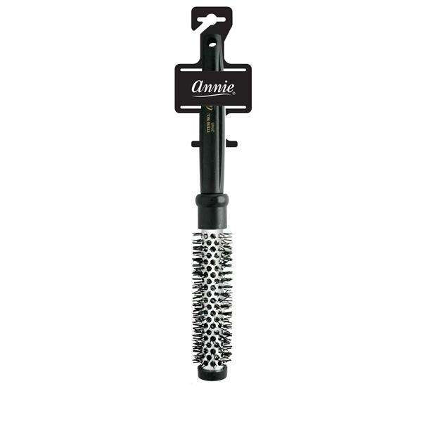 Annie Thermal Round Curling Brush 1 Inch, 1 Count, Black