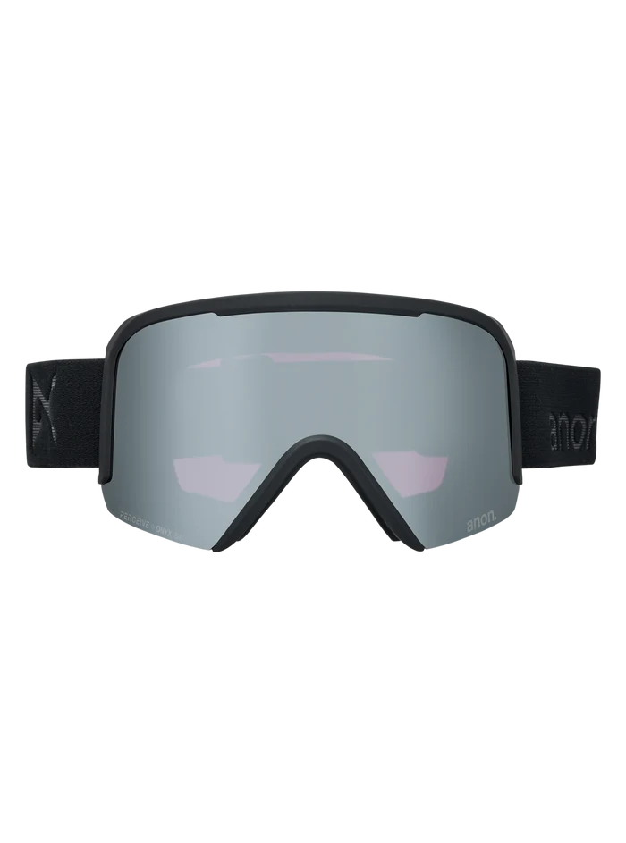 Product image of Anon Nesa S Goggles + Bonus Lens + MFI® Face Mask[Variant:Frame: Smoke, Lens: Perceive Sunny Onyx (6% / S4), Spare Lens: Perceive Cloudy Burst (59% / S1)]