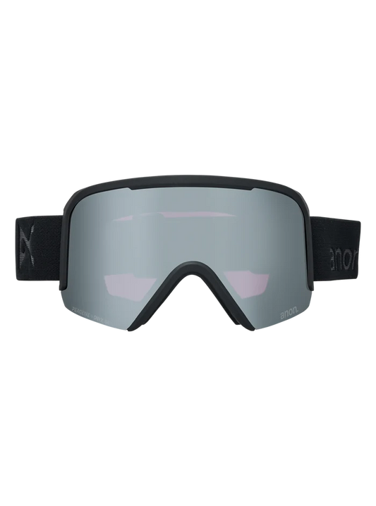Product image of Anon Nesa S Goggles + Bonus Lens + MFI® Face Mask[Variant:Frame: Smoke, Lens: Perceive Sunny Onyx (6% / S4), Spare Lens: Perceive Cloudy Burst (59% / S1)]