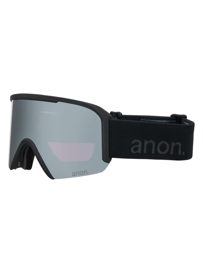Product image of Anon Nesa S Goggles + Bonus Lens + MFI® Face Mask[Variant:Frame: Smoke, Lens: Perceive Sunny Onyx (6% / S4), Spare Lens: Perceive Cloudy Burst (59% / S1)]