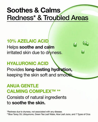 ANUA Azelaic Acid 10+ Hyaluron Serum 30 mL