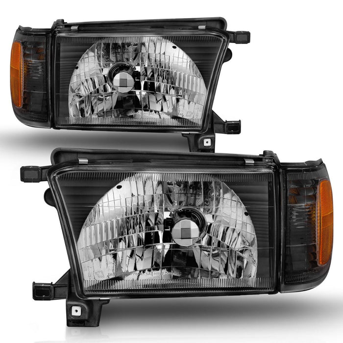 Anzo Crystal Headlights Black For 4Runner (1999-2002)