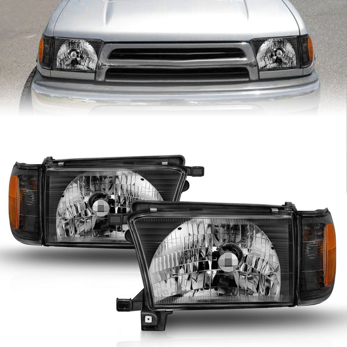 Anzo Crystal Headlights Black For 4Runner (1999-2002)