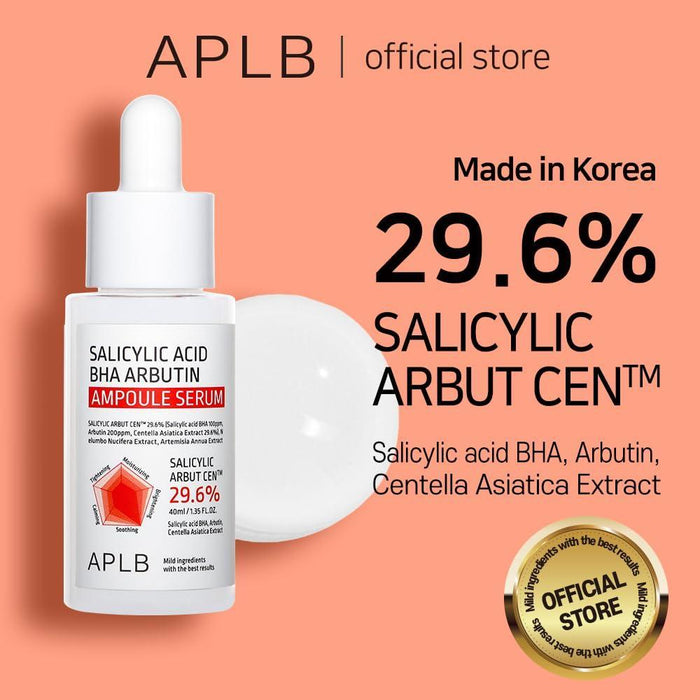 APLB Salicylic Acid BHA Arbutin Ampoule Serum 40 mL