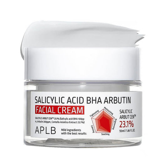 APLB Salicylic Acid BHA Arbutin Facial Cream 55 mL