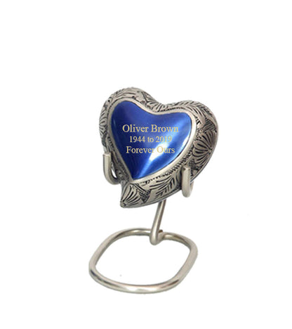Apollo Blue Cremation Urn - IURG119
