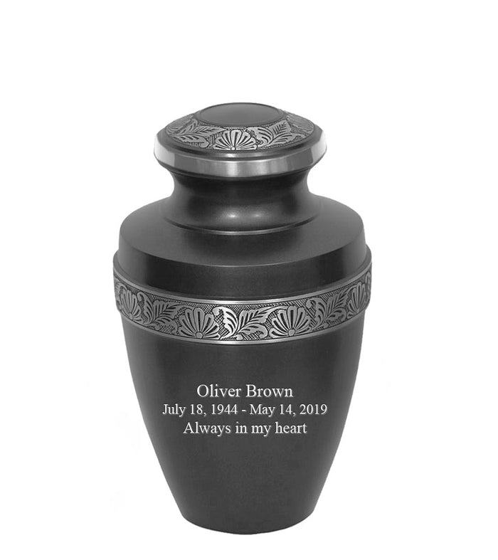 Apollo Grey Cremation Urn - IURG117