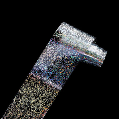 Assorted Holographic Patterns TFS-18 (Pack of 10)   Naio Nails