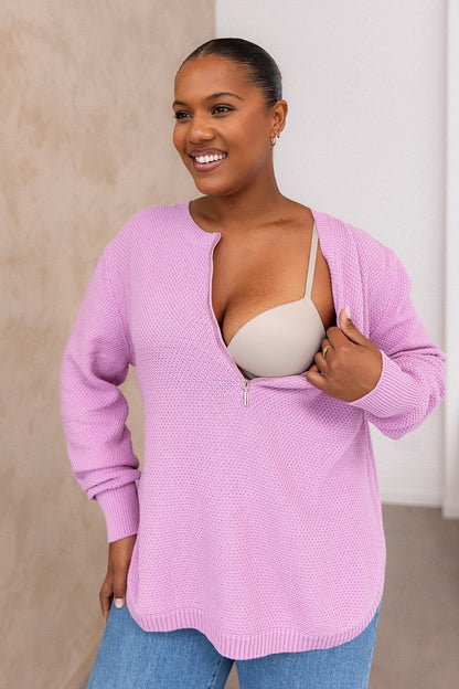 Augie Knit - Wisteria