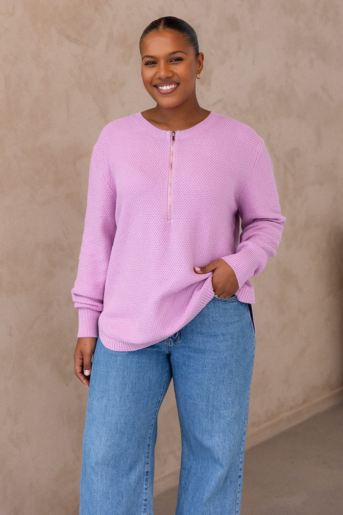 Augie Knit - Wisteria