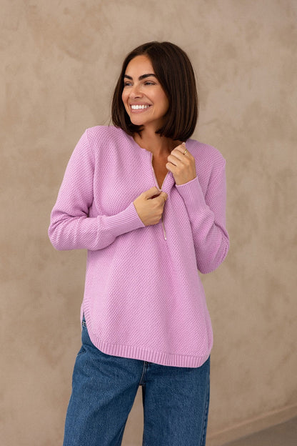 Augie Knit - Wisteria
