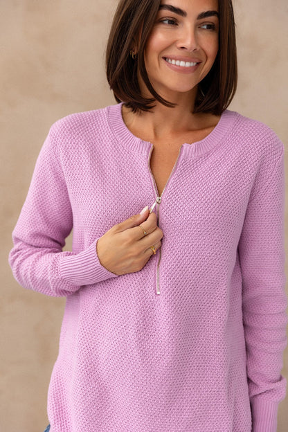 Augie Knit - Wisteria