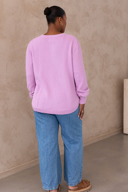 Augie Knit - Wisteria