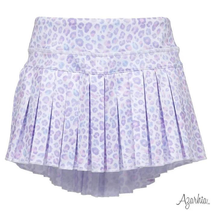 Azarhia Leopard Love Mini Pleated Skort