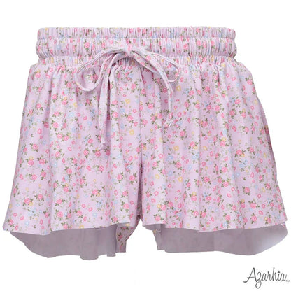 Azarhia Pretty in Pink Flowers Butterfly Short
