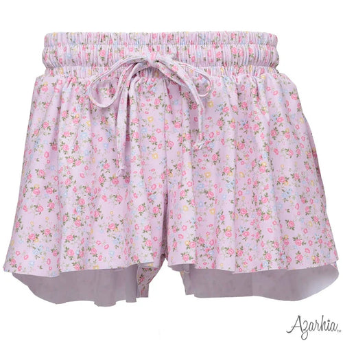 Azarhia Pretty in Pink Flowers Butterfly Short