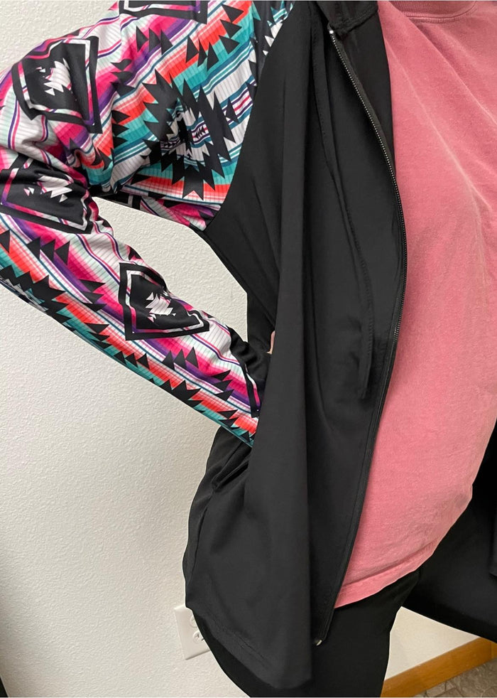 Aztec Athletic zip up Jacket