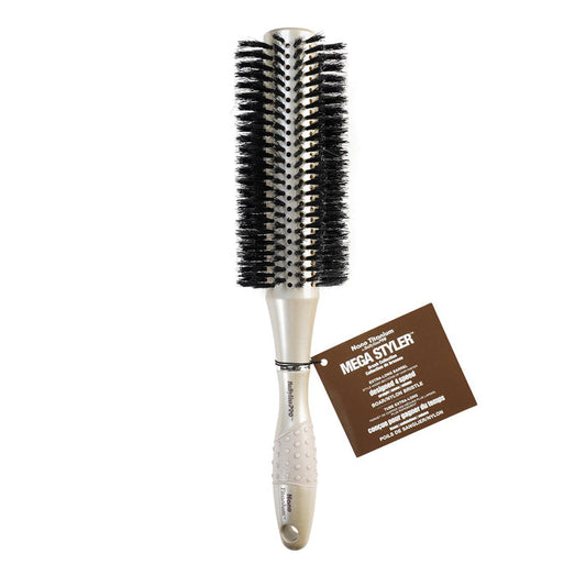 Babyliss Pro Mega Styler Boar & Nylon Bristle Round Brush - ikatehouse