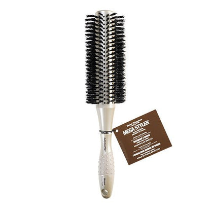 Babyliss Pro Mega Styler Boar & Nylon Bristle Round Brush - ikatehouse