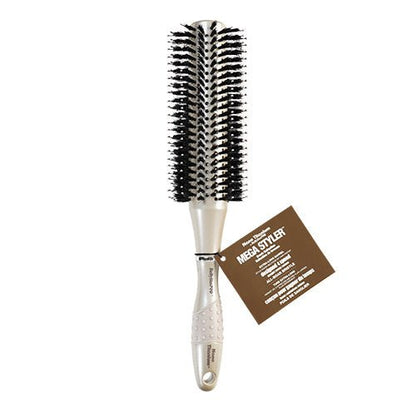 Babyliss Pro Mega Styler Boar & Nylon Bristle Round Brush - ikatehouse