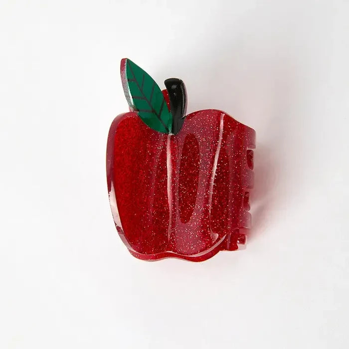 Back To School Apple Red Girls Grab Clip