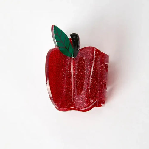 Back To School Apple Red Girls Grab Clip