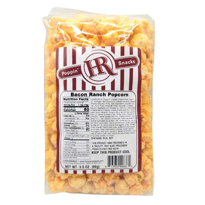 Bacon Ranch Popcorn | 3 oz | HR Poppin' Snacks