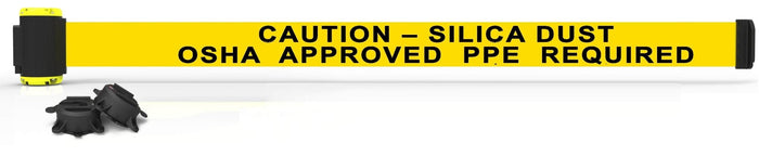 Banner Stakes 7' Magnetic Wall Mount Barrier - Crowd Control Warehouse