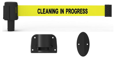 YELLOW "CLEANING IN PROGRESS"