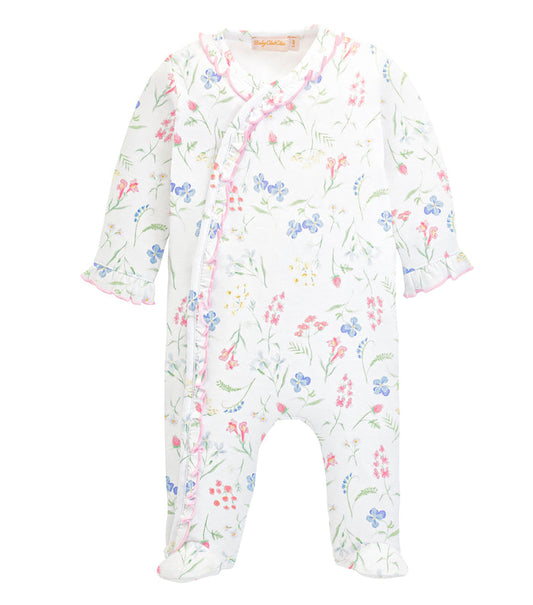 BCC Wildflowers Footie w/ Ruffle