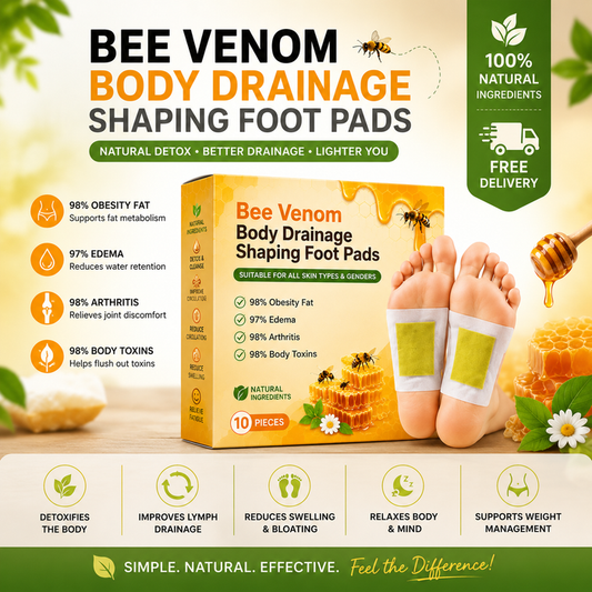 Bee Venom Body Drainage Shaping Foot Pads