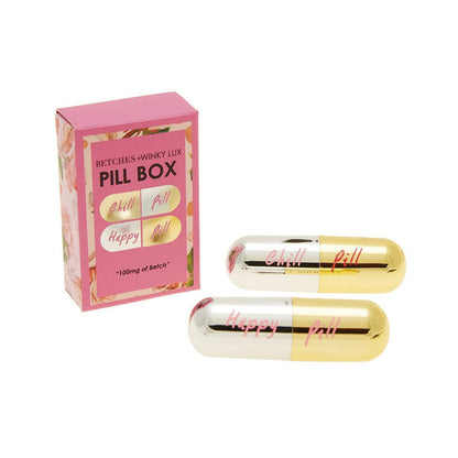 Winky Lux Lipstick Happy & Chill BETCHES  Lip Pill Kit