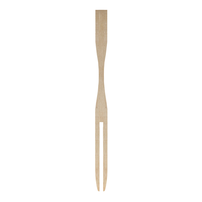 Dispo Biodegradable Cutlery 100mm / 1000 Buffet Forks Biodegradable Wooden Buffet & Sample Forks
