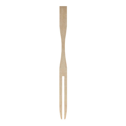 Dispo Biodegradable Cutlery 100mm / 1000 Buffet Forks Biodegradable Wooden Buffet & Sample Forks
