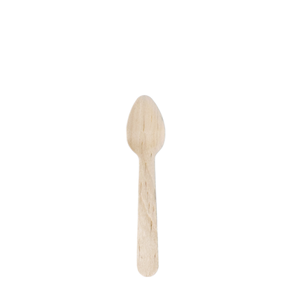Dispo Biodegradable Cutlery Teaspoons / 1000 Teaspoons Biodegradable Wooden Cutlery