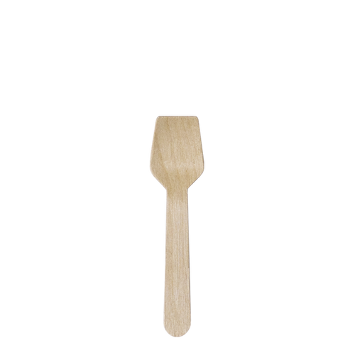 Dispo Biodegradable Cutlery Ice Cream Spades / 1000 Spades Biodegradable Wooden Ice Cream Spades