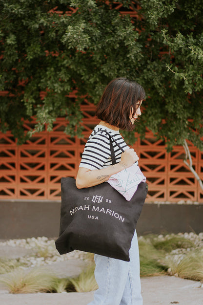 Black and Gold Tote