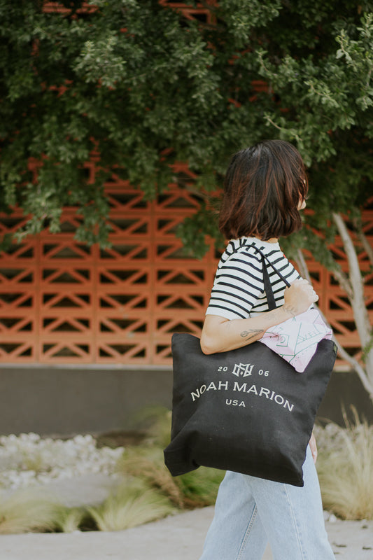 Black and Gold Tote