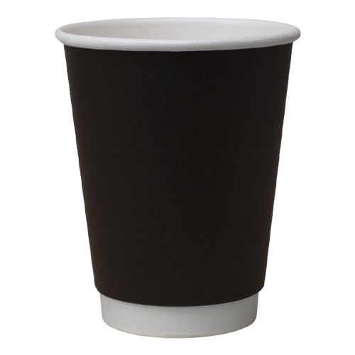 Paper Cups Direct Double Wall Paper Cups Black Double Wall